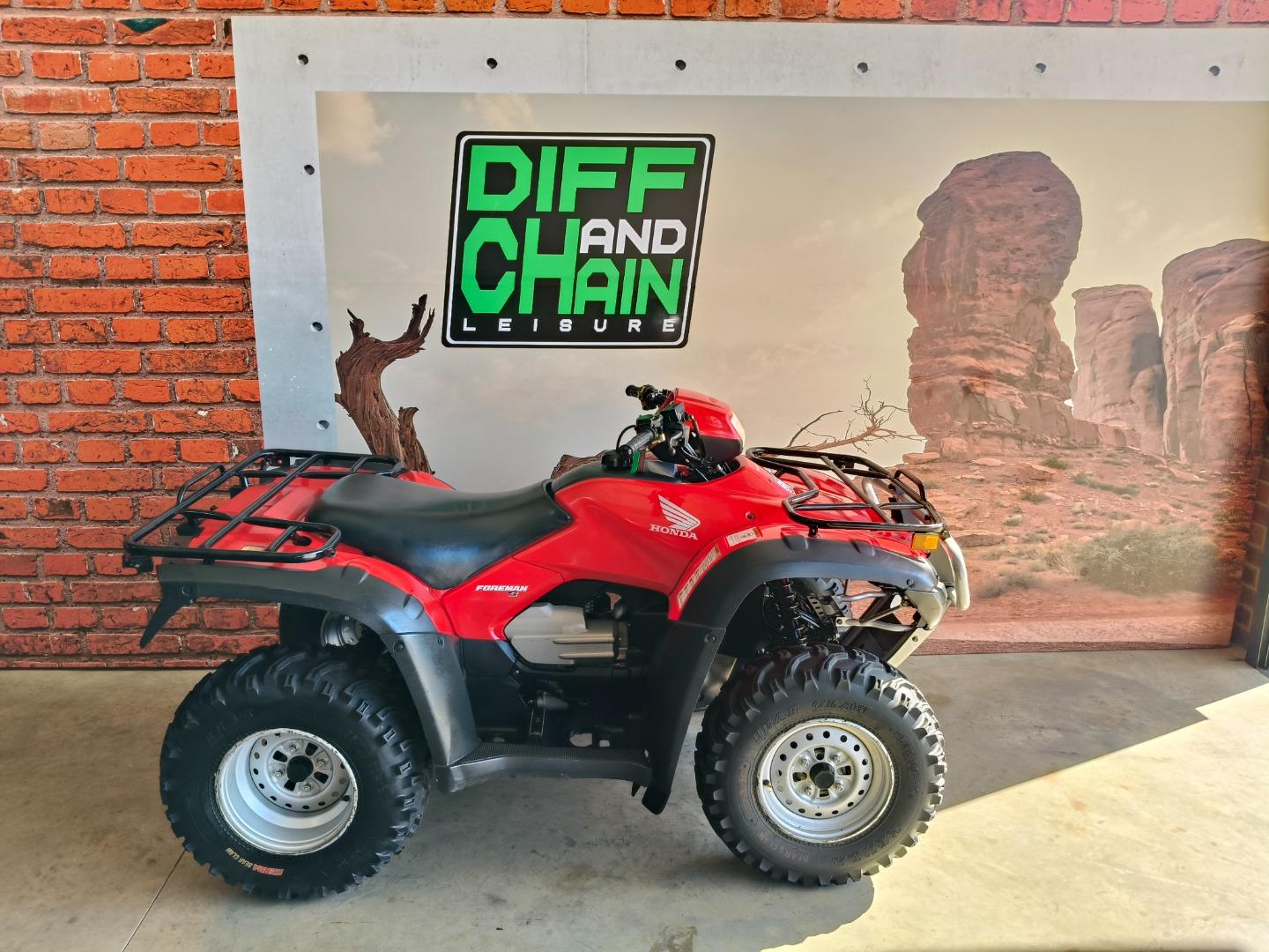 Used 2005 Honda Fourman 500 4x4 utility Semi automatic
