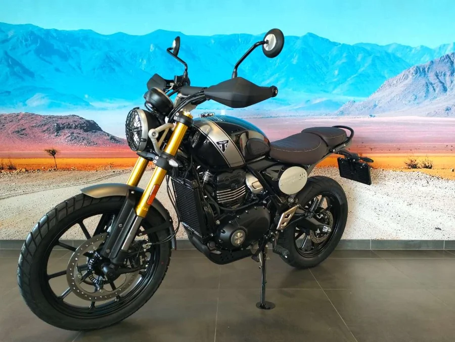 Triumph Scrambler 400 X - Triumph Centurion