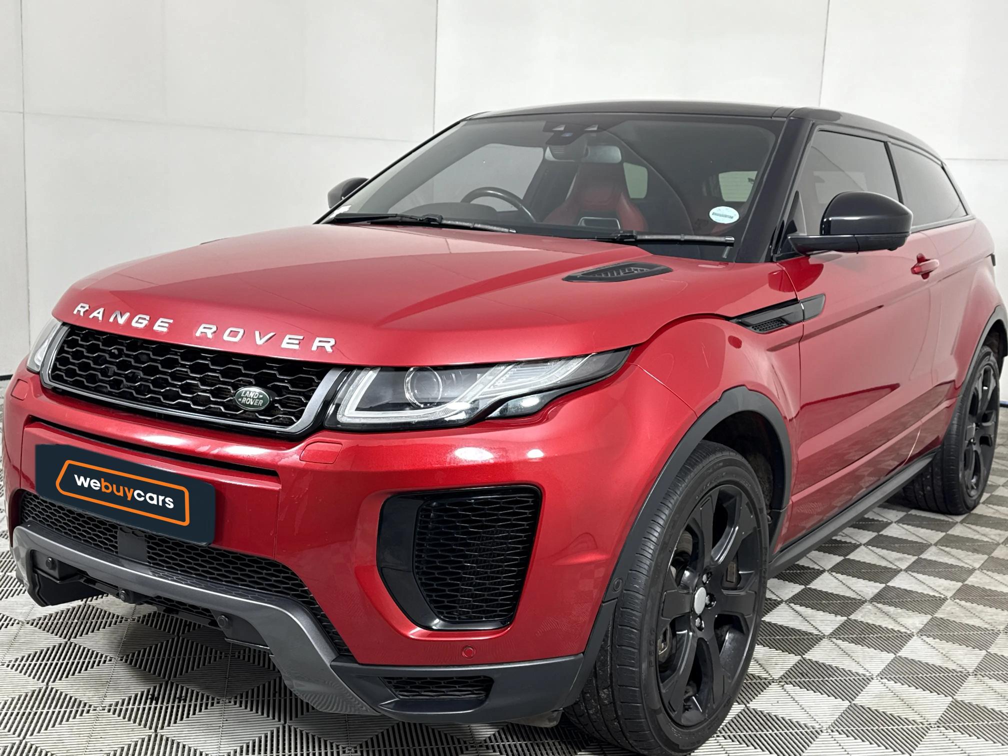 Used 2018 Land Rover Range Rover Evoque coupe HSE Dynamic Si4