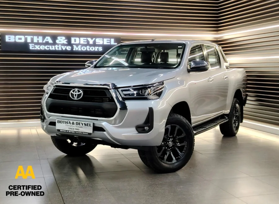 Used 2021 Toyota Hilux 2.8GD-6 double cab Raider auto - BOTHA AND DEYSEL EXECUTIVE MOTORS Used 2021 Toyota Hilux 2.8GD-6 double cab Raider auto - BOTHA AND DEYSEL EXECUTIVE MOTORS