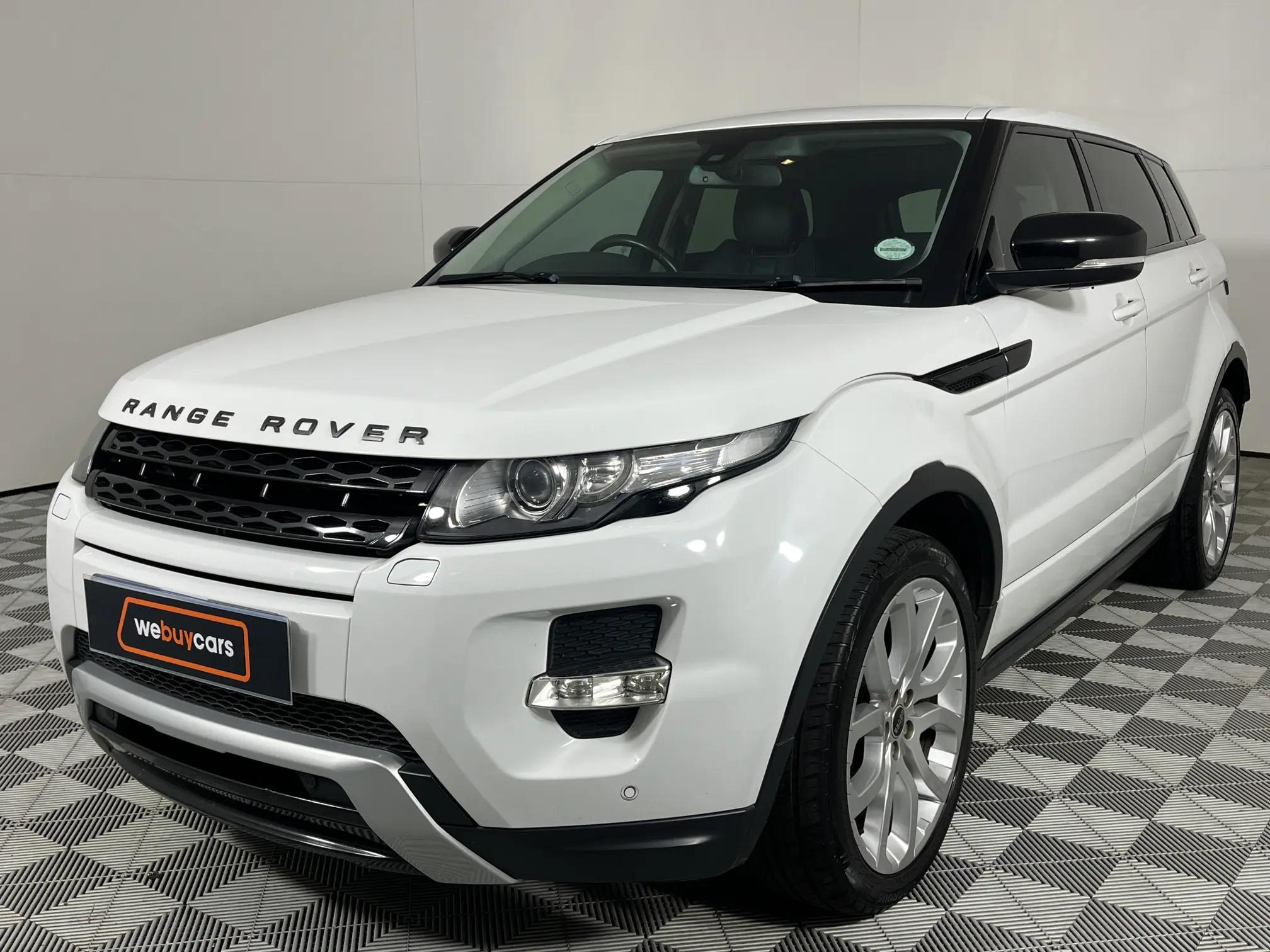 Used 2012 Land Rover Range Rover Evoque Si4 Dynamic NW8