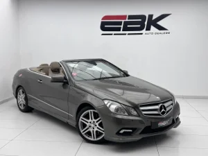 Used 2010 Mercedes-Benz E-Class E500 cabriolet Elegance