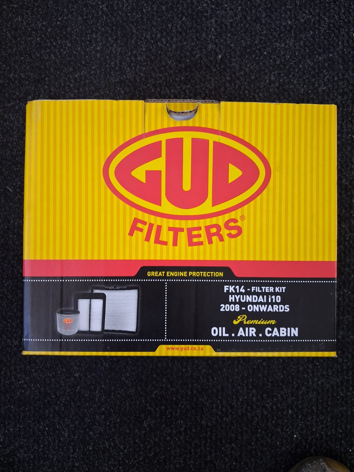 Hyundai i10 fk14 Filter kit for 2008+ models