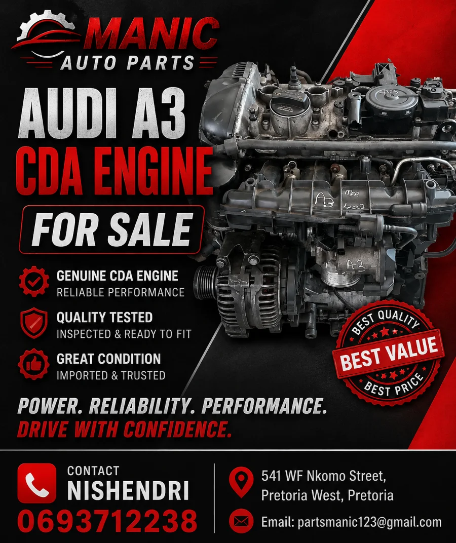 AUDI A3 CDA ENGINE FOR SALE. - Private Seller AUDI A3 CDA ENGINE FOR SALE. - Private Seller