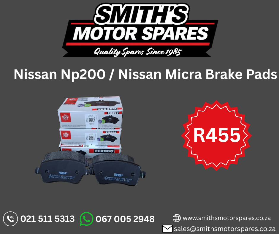 Brake Pads For Nissan Np200 / Nissan Micra