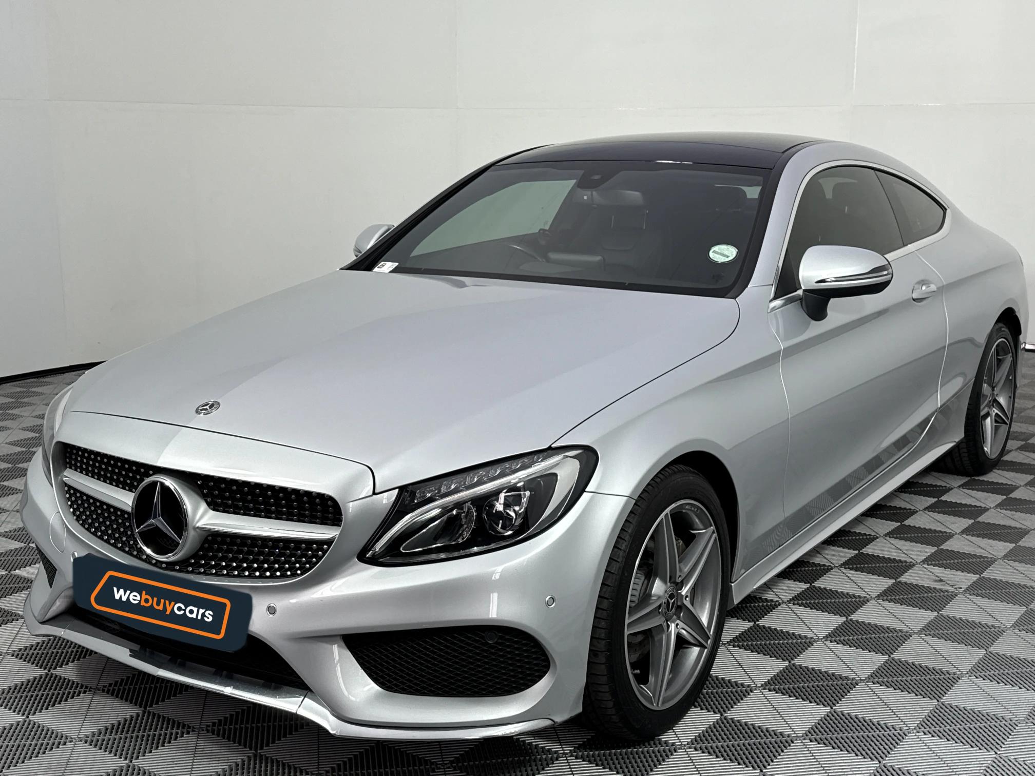 Used 2018 Mercedes-Benz C-Class C200 coupe AMG Line
