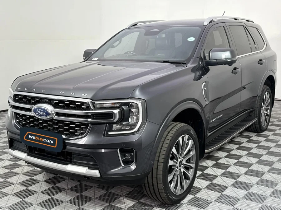 Used 2023 Ford Everest 3.0TD V6 4WD Platinum - WeBuyCars Germiston Used 2023 Ford Everest 3.0TD V6 4WD Platinum - WeBuyCars Germiston