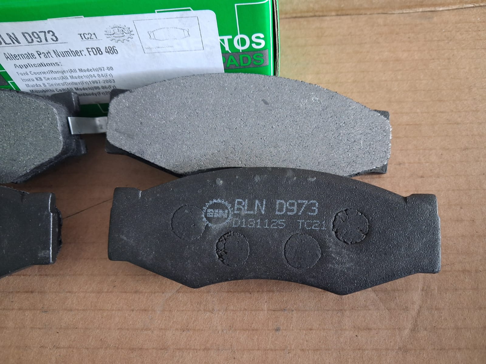 Bindas様 New Brake Pads Isuzu / Ranger / Mazda / Mits for sale in Western