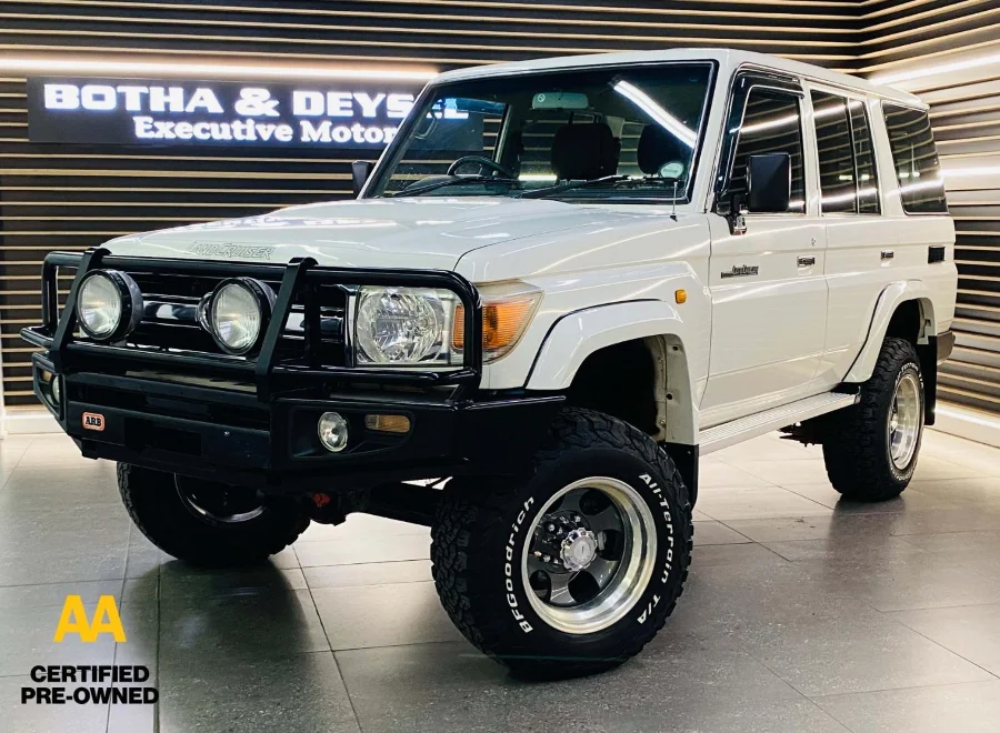 Used 2008 Toyota Land Cruiser 76 Land Cruiser 70 4.2D station wagon LX - BOTHA AND DEYSEL EXECUTIVE MOTORS Used 2008 Toyota Land Cruiser 76 Land Cruiser 70 4.2D station wagon LX - BOTHA AND DEYSEL EXECUTIVE MOTORS