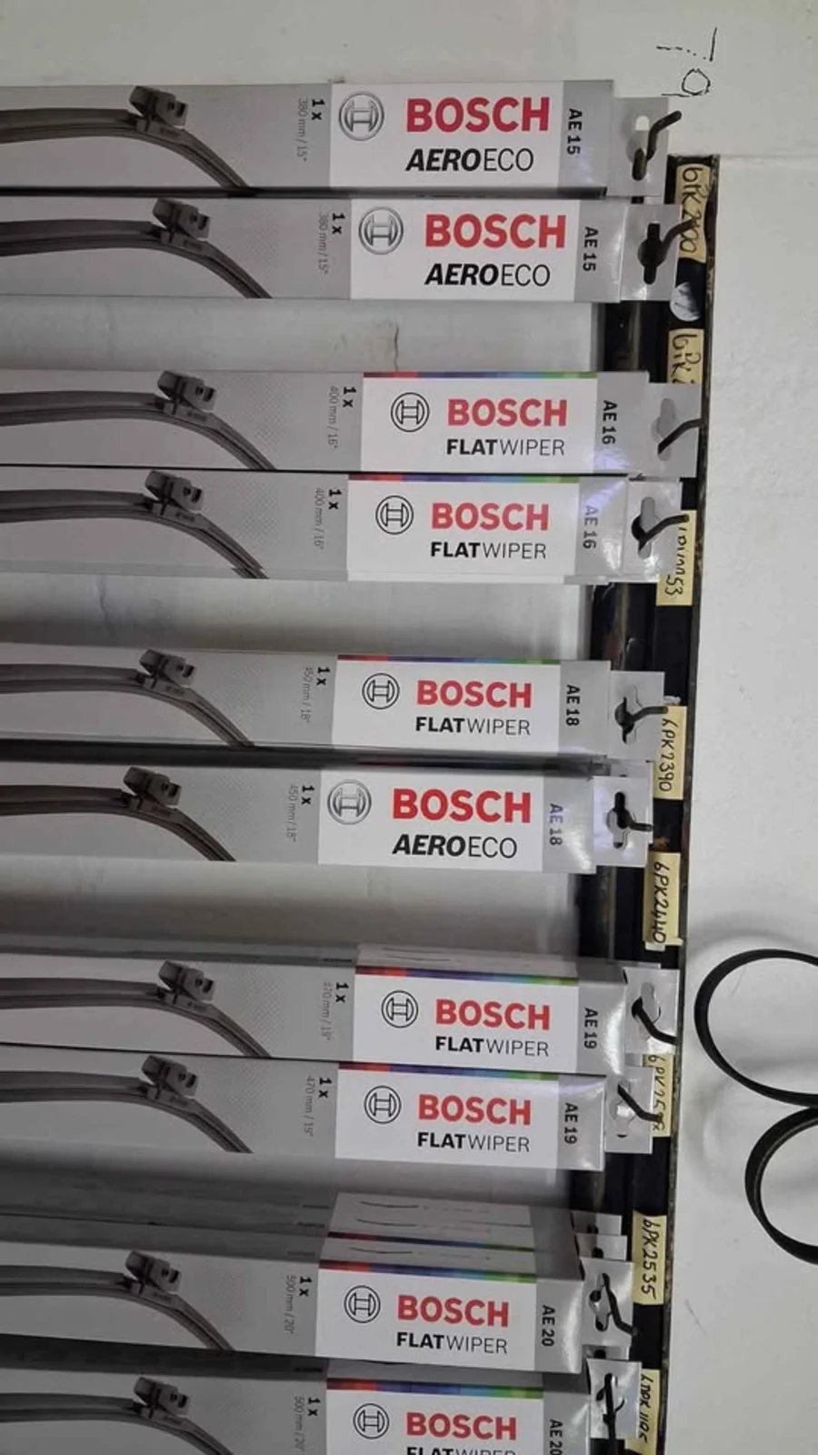 Flat Wiper blades - Smiths Motor Spares