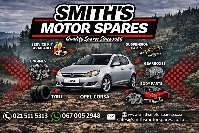 Opel Corsa tyres, engines, gearboxes and more