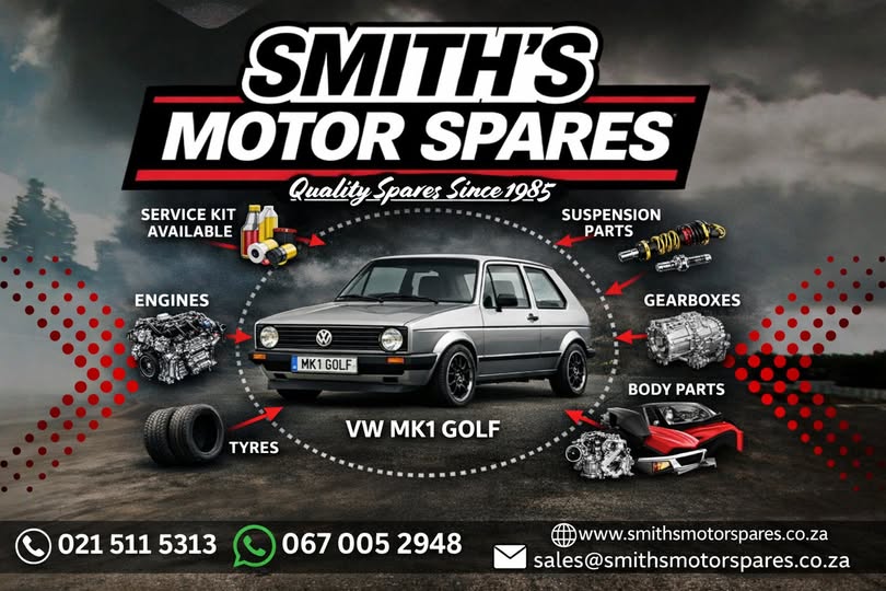 VW MK1 Golf tyres, body pars, engine, gearbox, suspension parts
