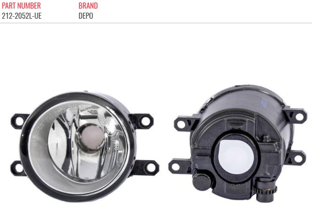 Depo TOYOTA Avanza 1.3 2009 - 2012  Left Fog Light