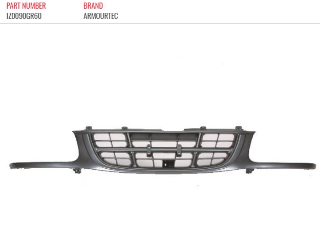 Armourtec ISUZU KB250 D-Cab 2000 - 2005 Grille
