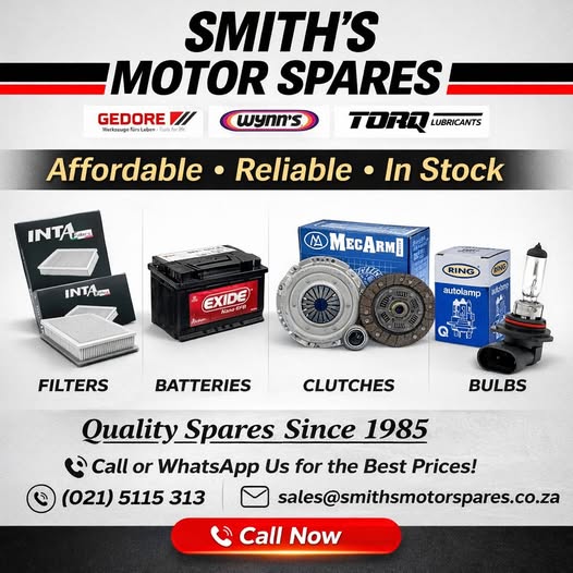 Filters, Batteries, Clutches, Bulbs