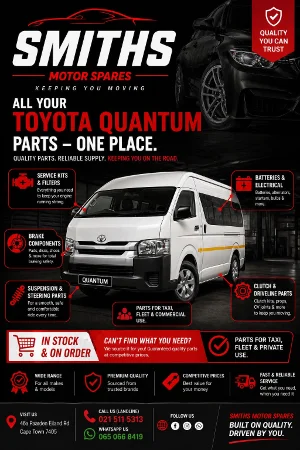 Toyota Quantum parts Toyota Quantum parts