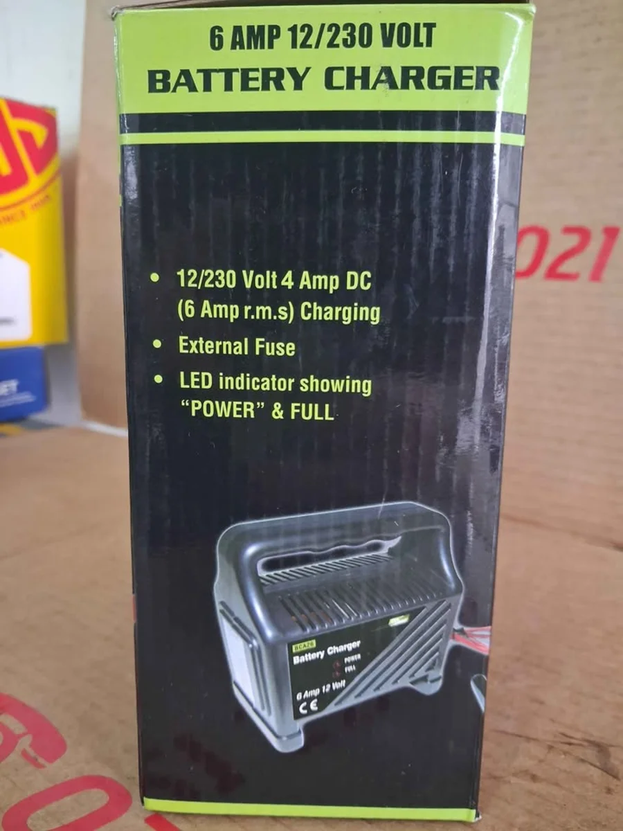 Battery charger 4 amp DC - Smiths Motor Spares