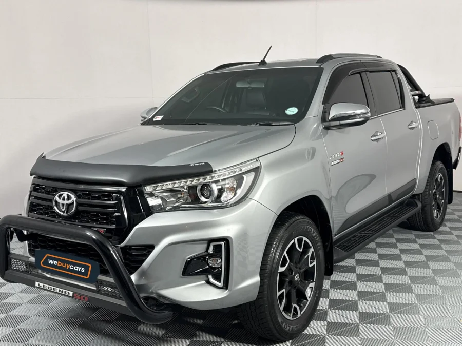 Used 2019 Toyota Hilux 2.8GD-6 double cab Legend 50 auto - WeBuyCars Brackenfell Cape Town Used 2019 Toyota Hilux 2.8GD-6 double cab Legend 50 auto - WeBuyCars Brackenfell Cape Town