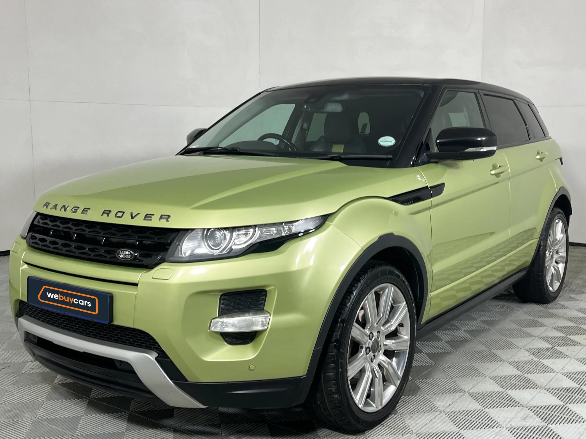 Used 2013 Land Rover Range Rover Evoque coupe SD4 Dynamic