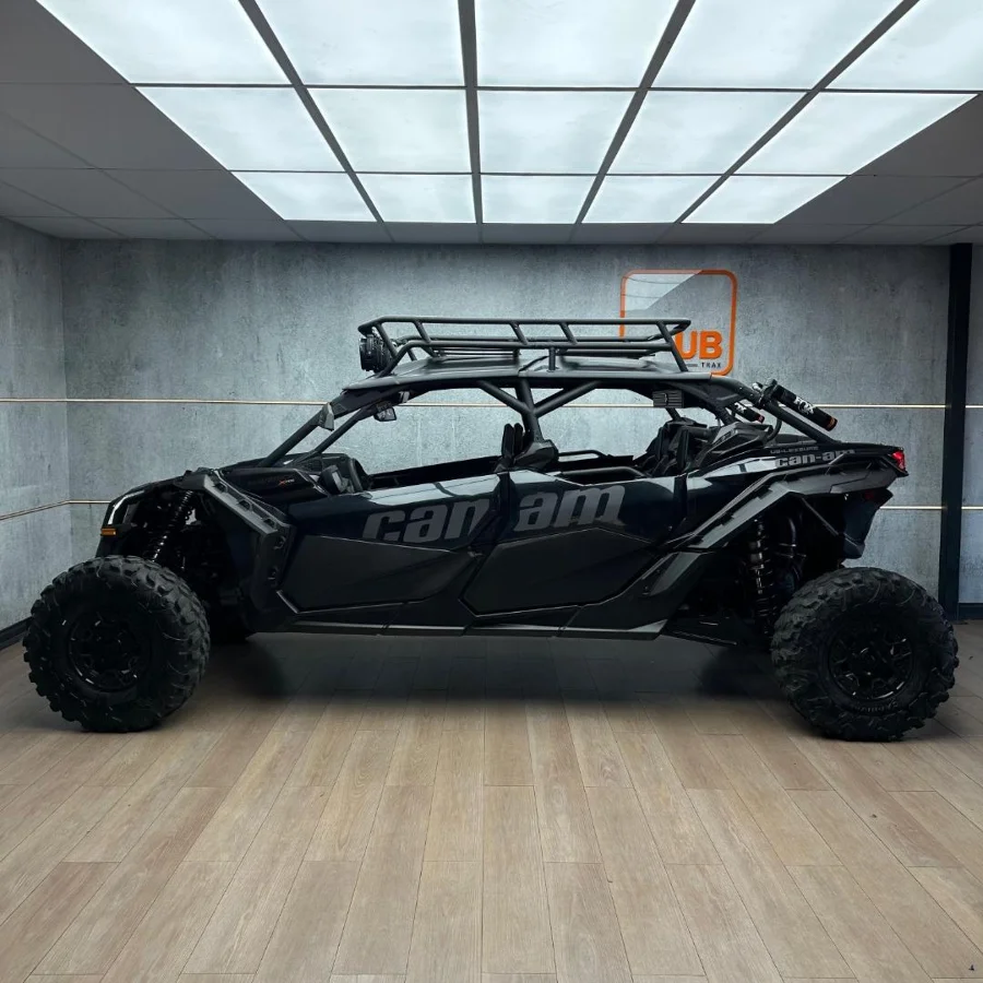 Used 2023 Can-Am MAVERICK MAX X RS SSX TURBO RR SMART SHOX – TRIPLE BLACK - UB Leisure Used 2023 Can-Am MAVERICK MAX X RS SSX TURBO RR SMART SHOX – TRIPLE BLACK - UB Leisure