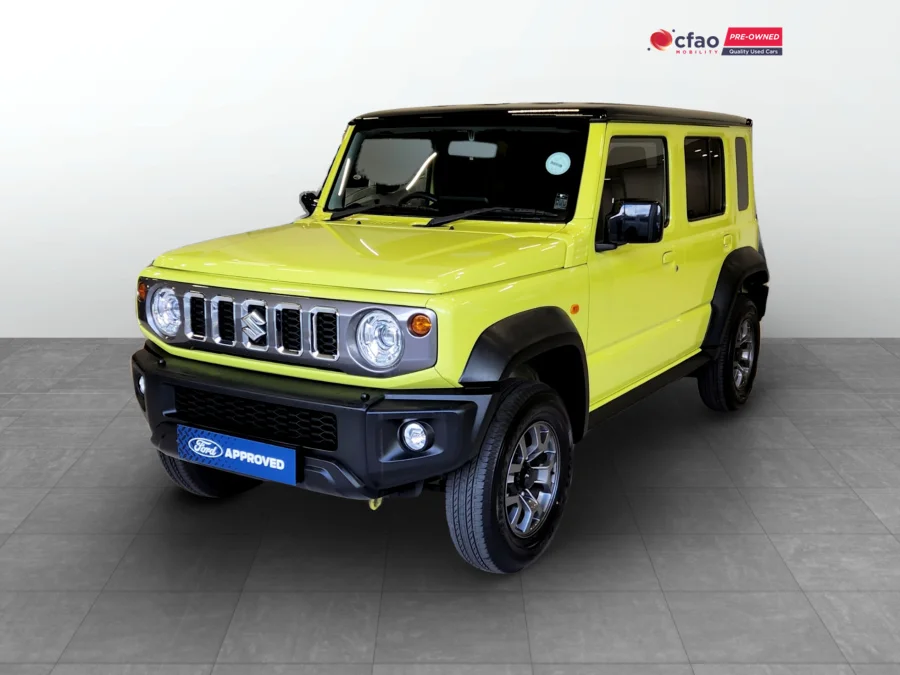 Used 2024 Suzuki Jimny 1.5 GLX AllGrip 5-door auto - Action Ford Roodepoort Used 2024 Suzuki Jimny 1.5 GLX AllGrip 5-door auto - Action Ford Roodepoort