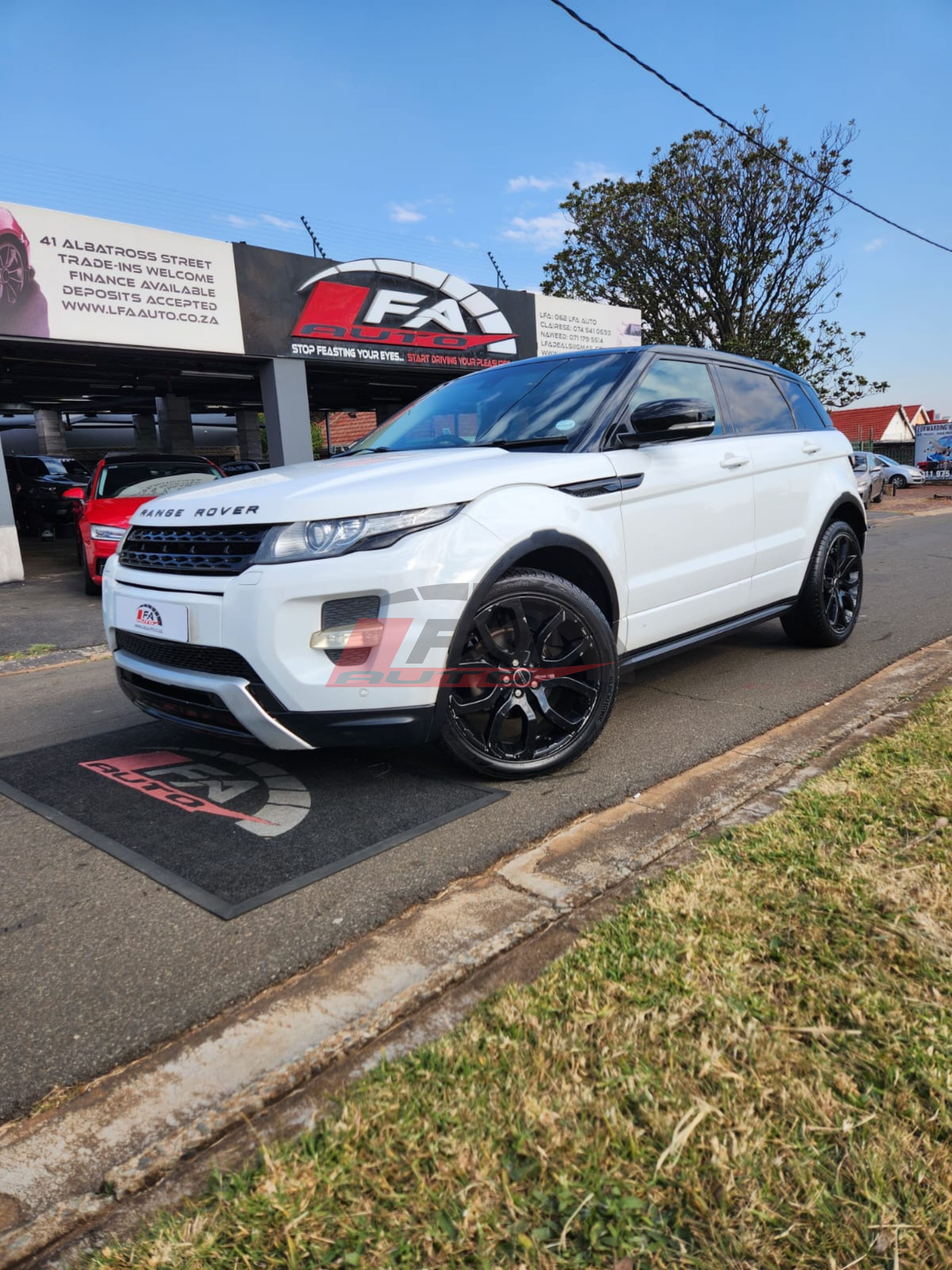 Used 2012 Land Rover Range Rover Evoque SD4 Dynamic SW1 Colour