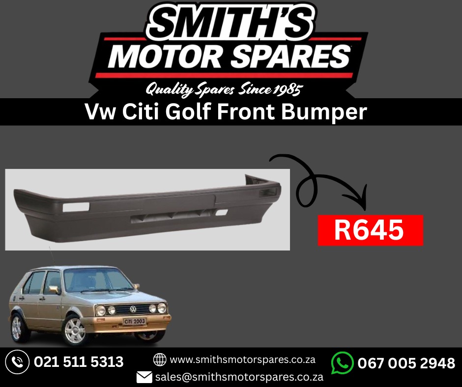 VW Citi Golf Front Bumper