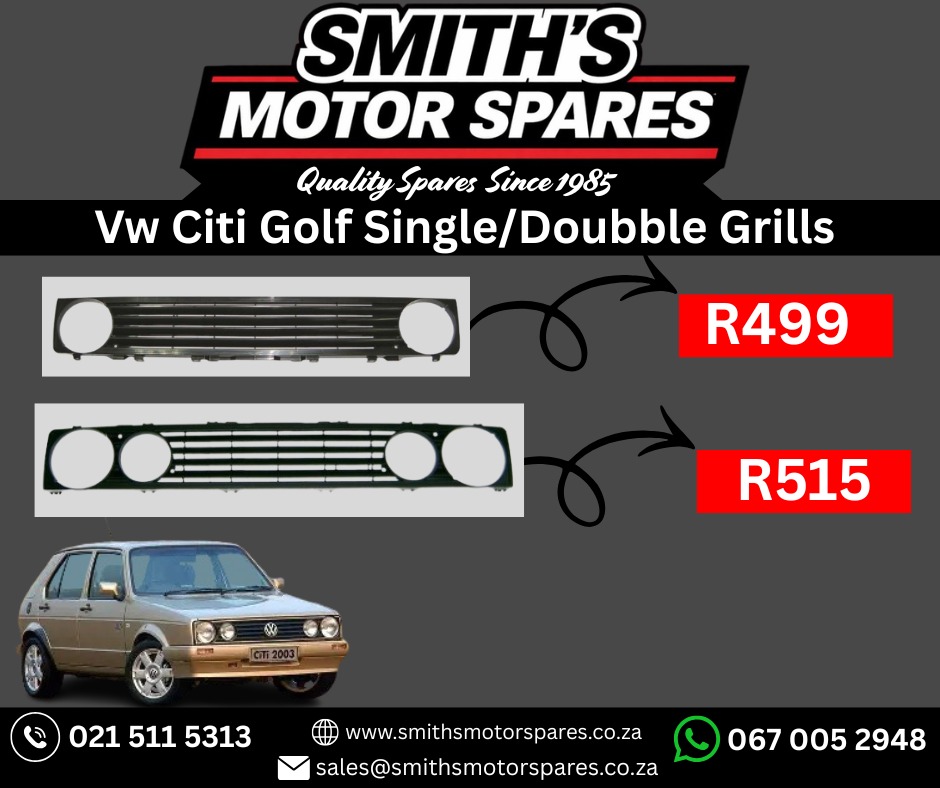VW Citi Golf Single / Double Grills