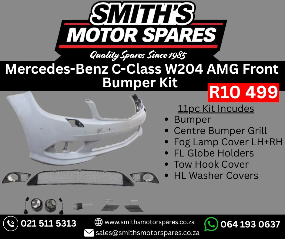 Mercedes-Benz C-Class W204 AMG Front bumper Kit
