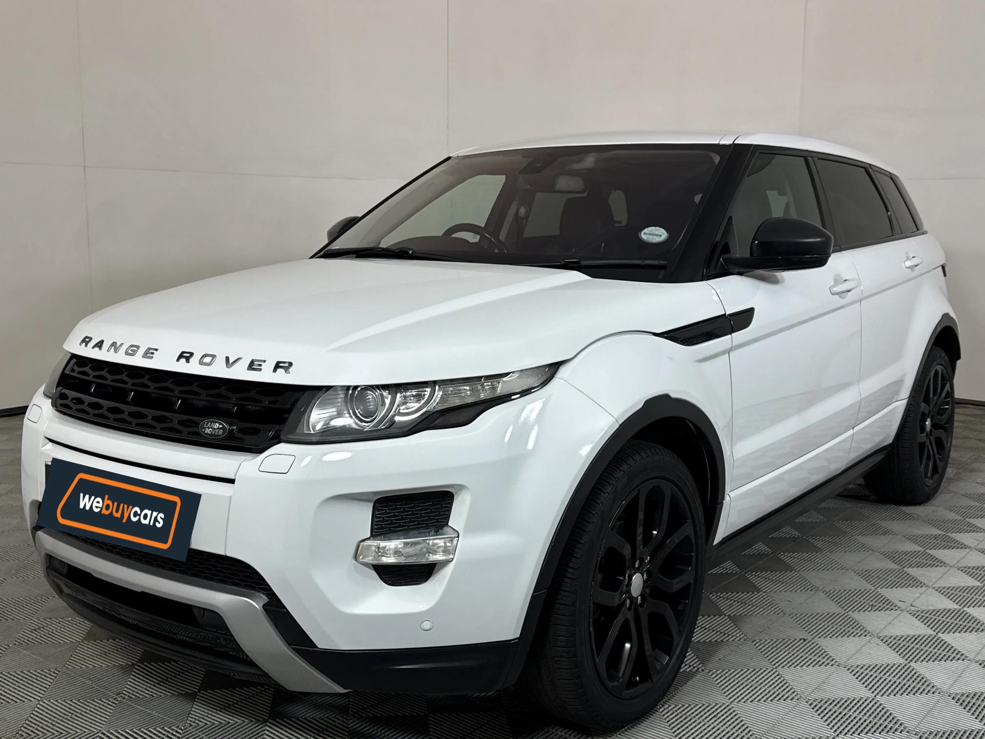 Used 2015 Land Rover Range Rover Evoque SD4 Dynamic SW1 Colour