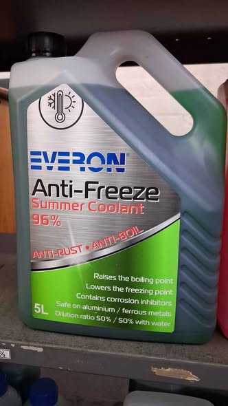 Antifreeze available in store