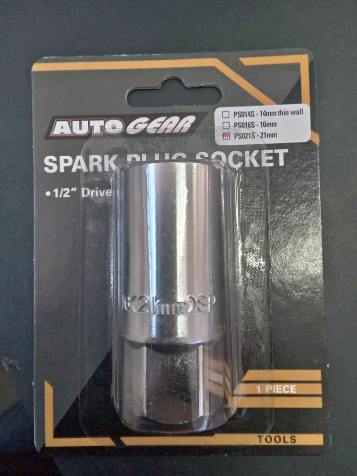 New spark plug sockets 14mm, 16mm and 21mm