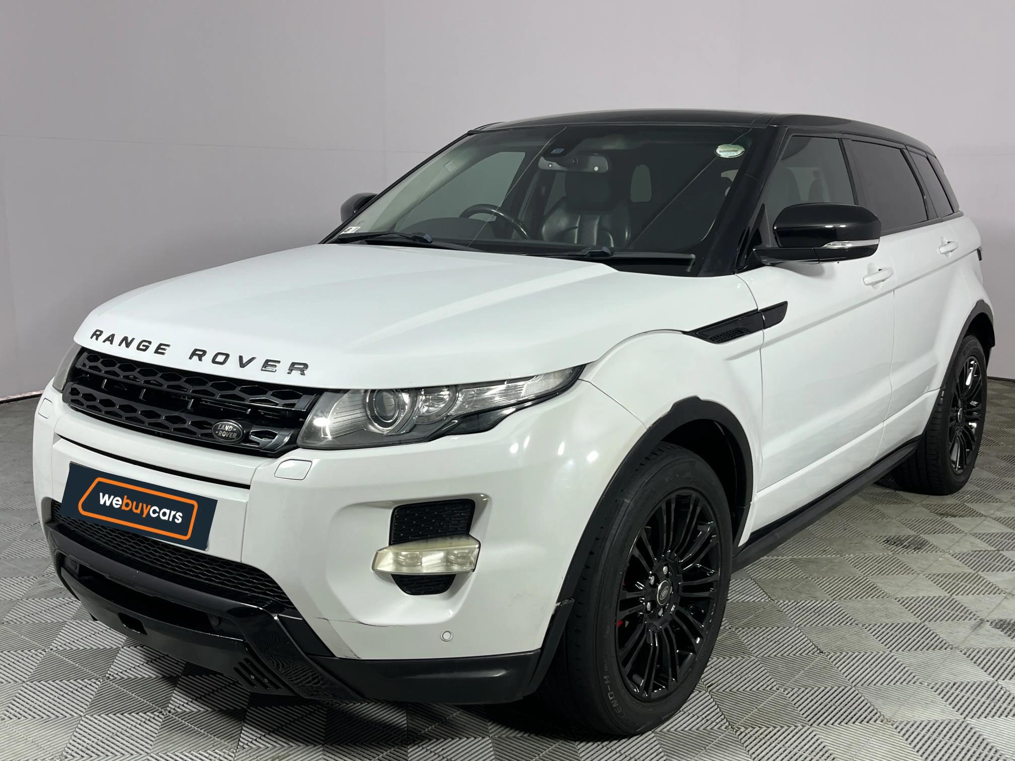 Used 2014 Land Rover Range Rover Evoque SD4 Dynamic SW1 Colour