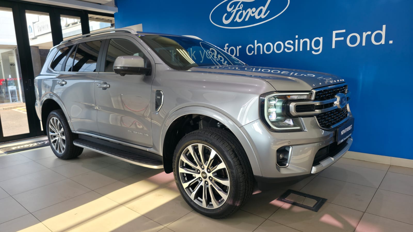 New 2026 Ford Everest 3.0TD V6 4WD Platinum