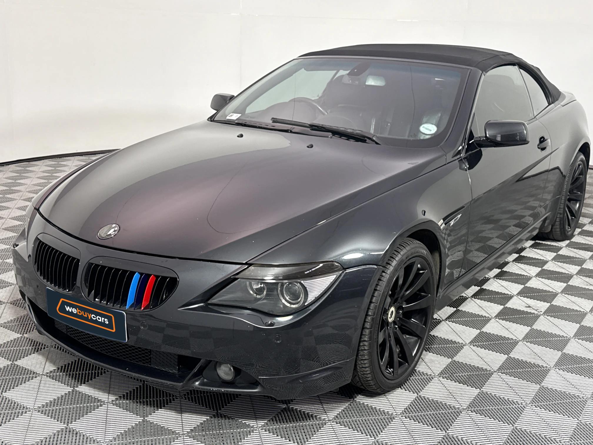 Used 2007 BMW 6 Series 650i convertible sports-auto