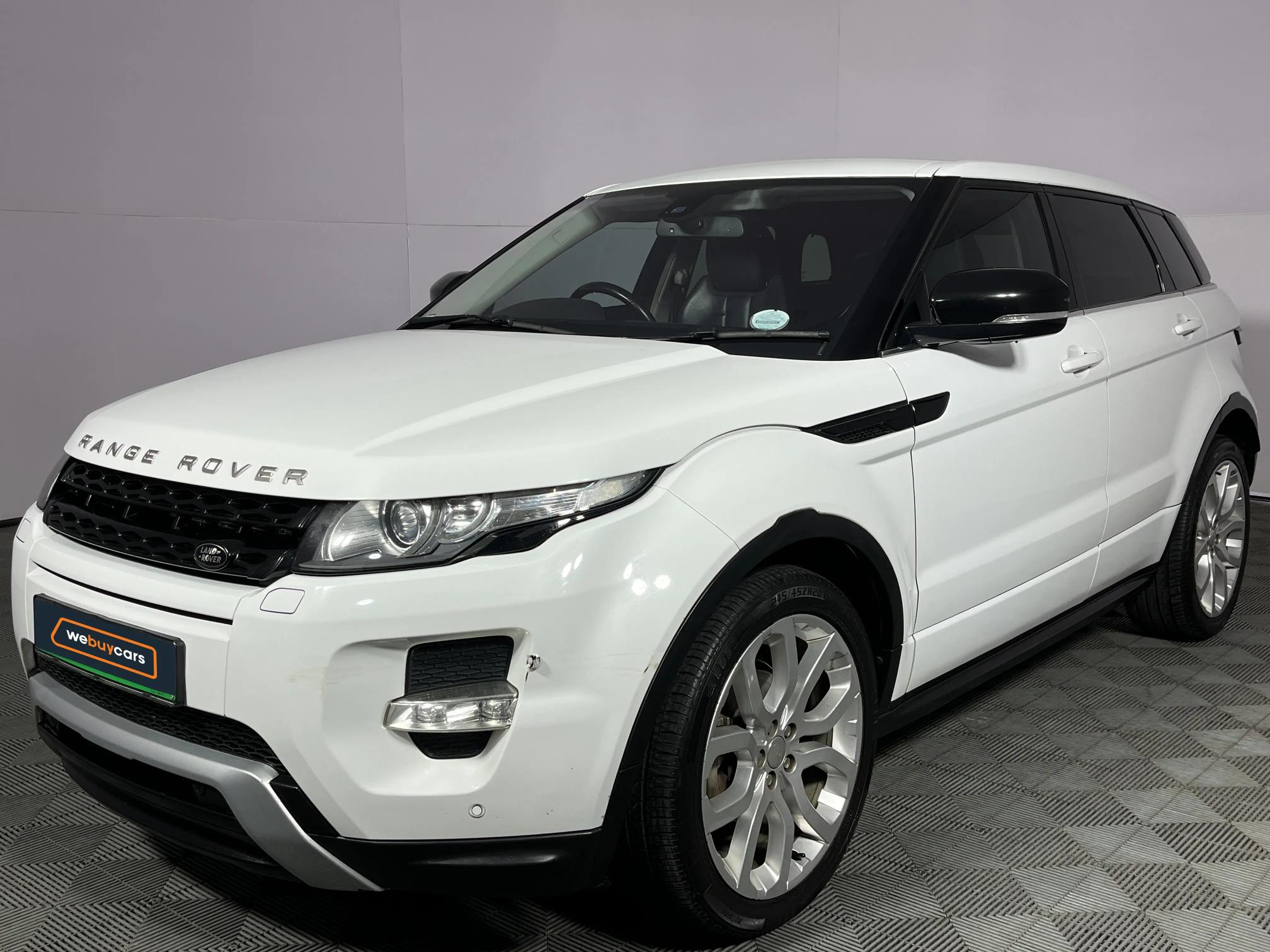 Used 2013 Land Rover Range Rover Evoque SD4 Dynamic SW1 Colour