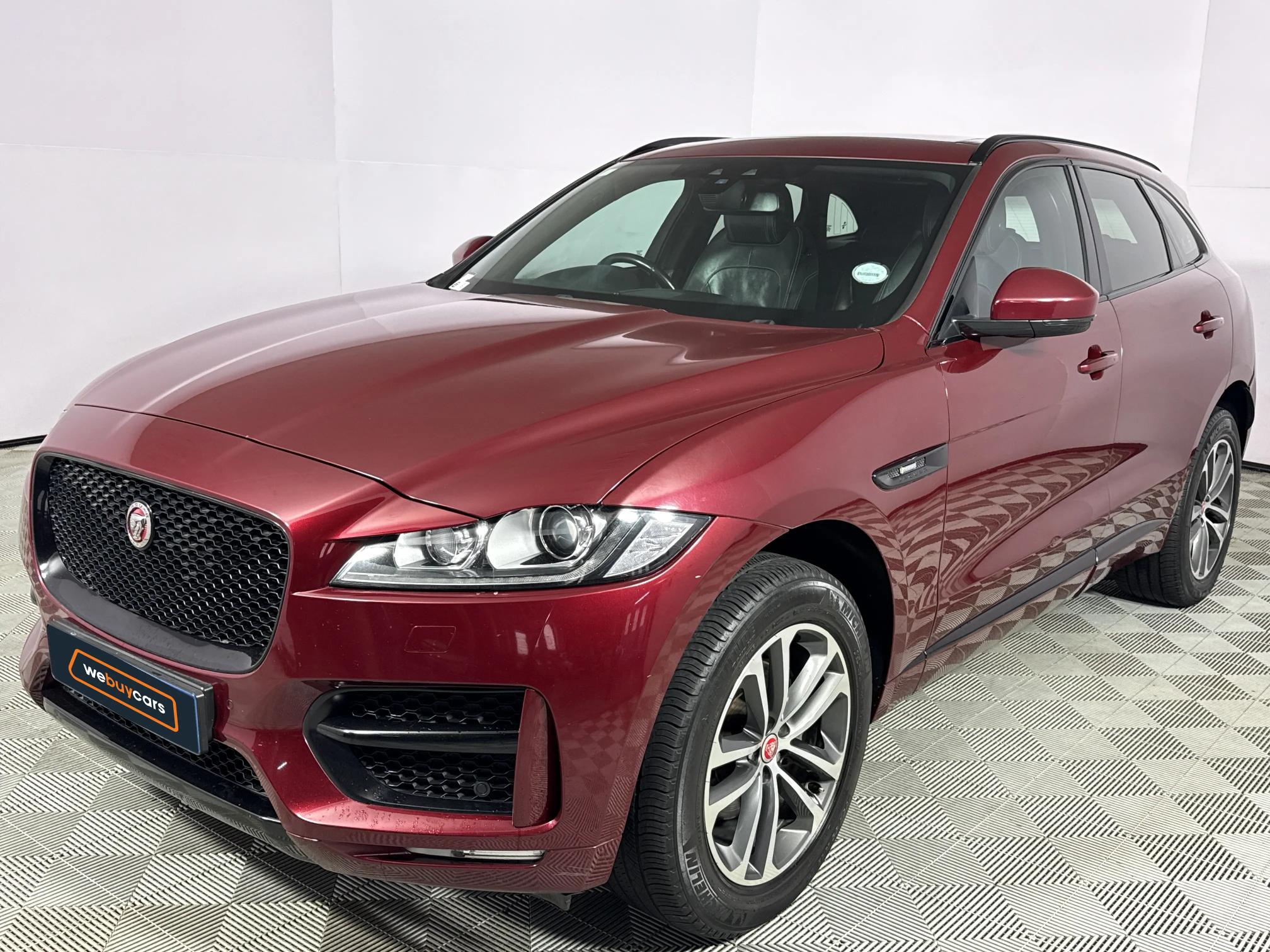 Used 2017 Jaguar F-Pace 20d AWD Chequered Flag