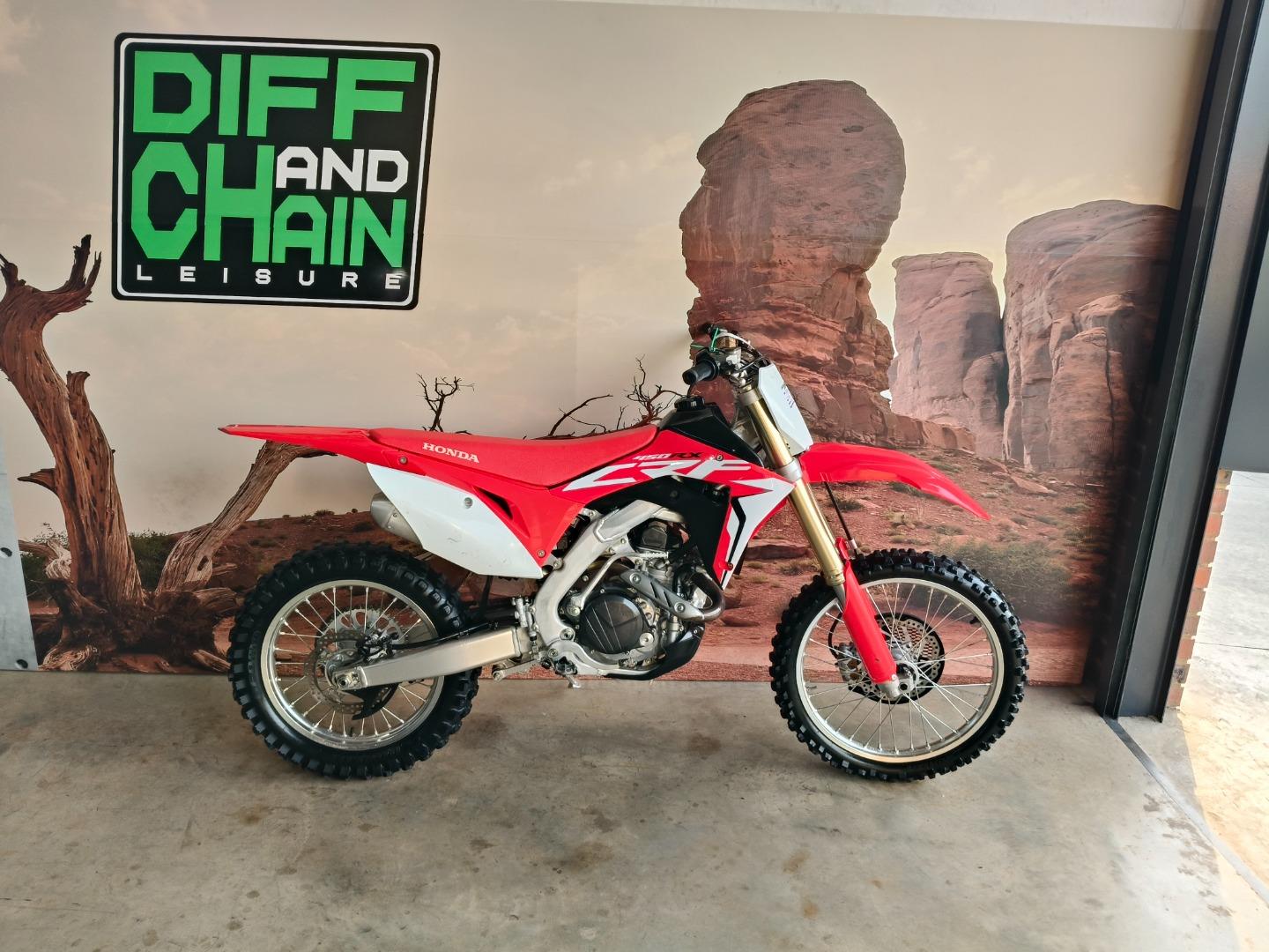 Used 2019 Honda CRF 450 Rx twin pipe Manual
