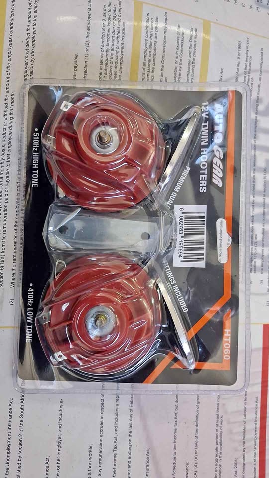Premium 12v twin Hooters