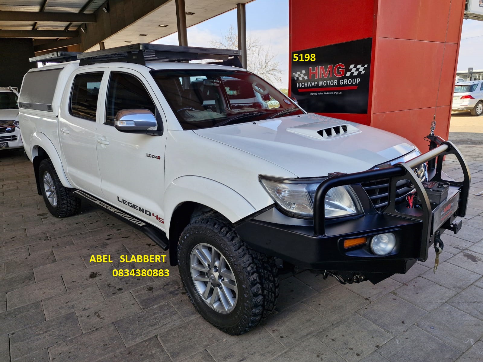 Used 2015 Toyota Hilux 3.0D-4D double cab 4x4 Raider Legend 45 auto
