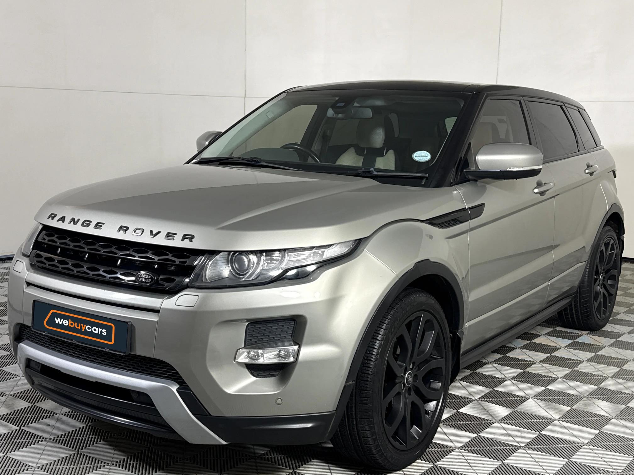 Used 2013 Land Rover Range Rover Evoque SD4 Dynamic SW1 Colour