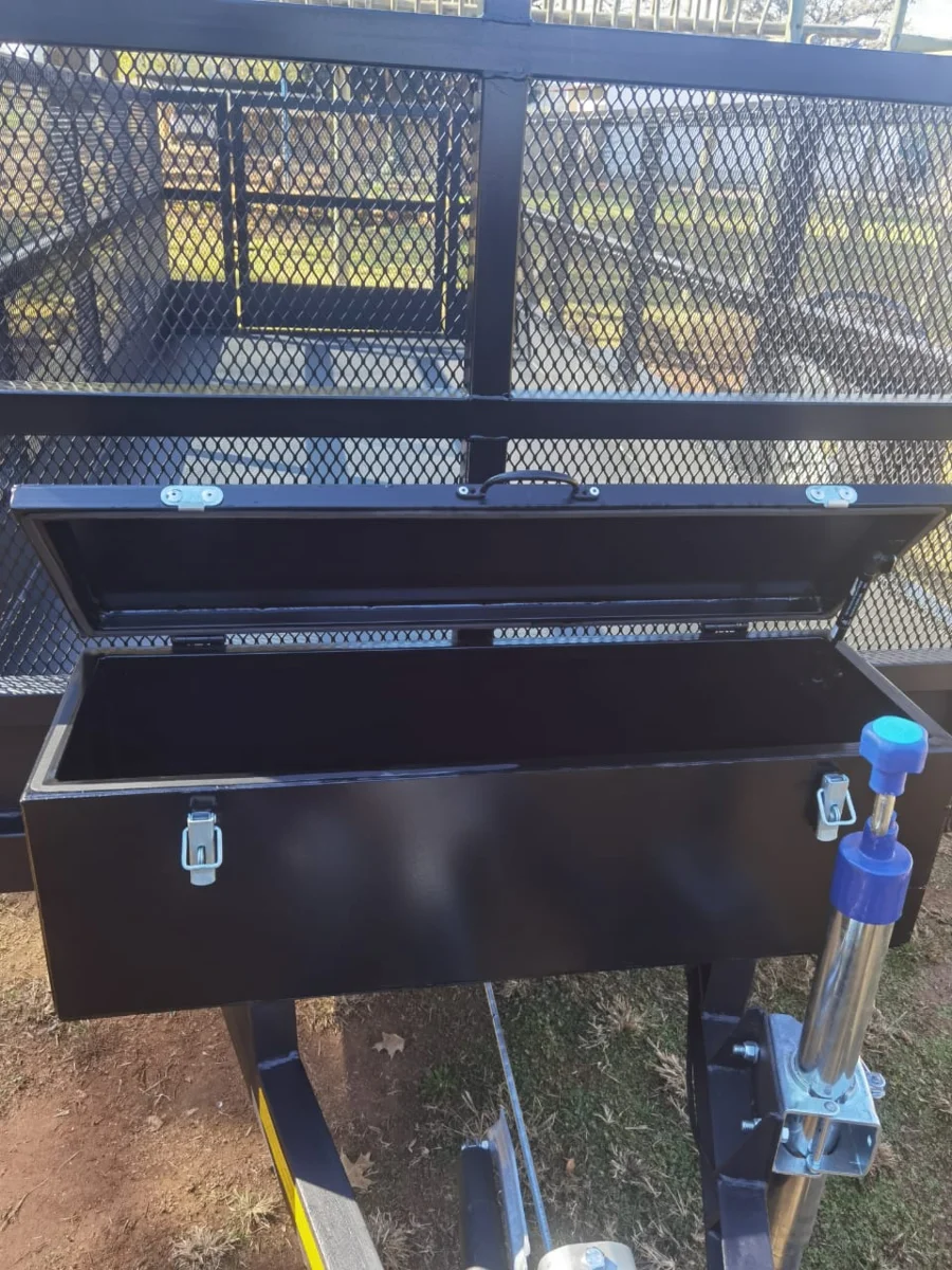 Apex Ultimate Trailers 4 meter x 1.6 meter x 1 meter with Mesh and Toolbox - Apex Ultimate Trailers Apex Ultimate Trailers 4 meter x 1.6 meter x 1 meter with Mesh and Toolbox - Apex Ultimate Trailers