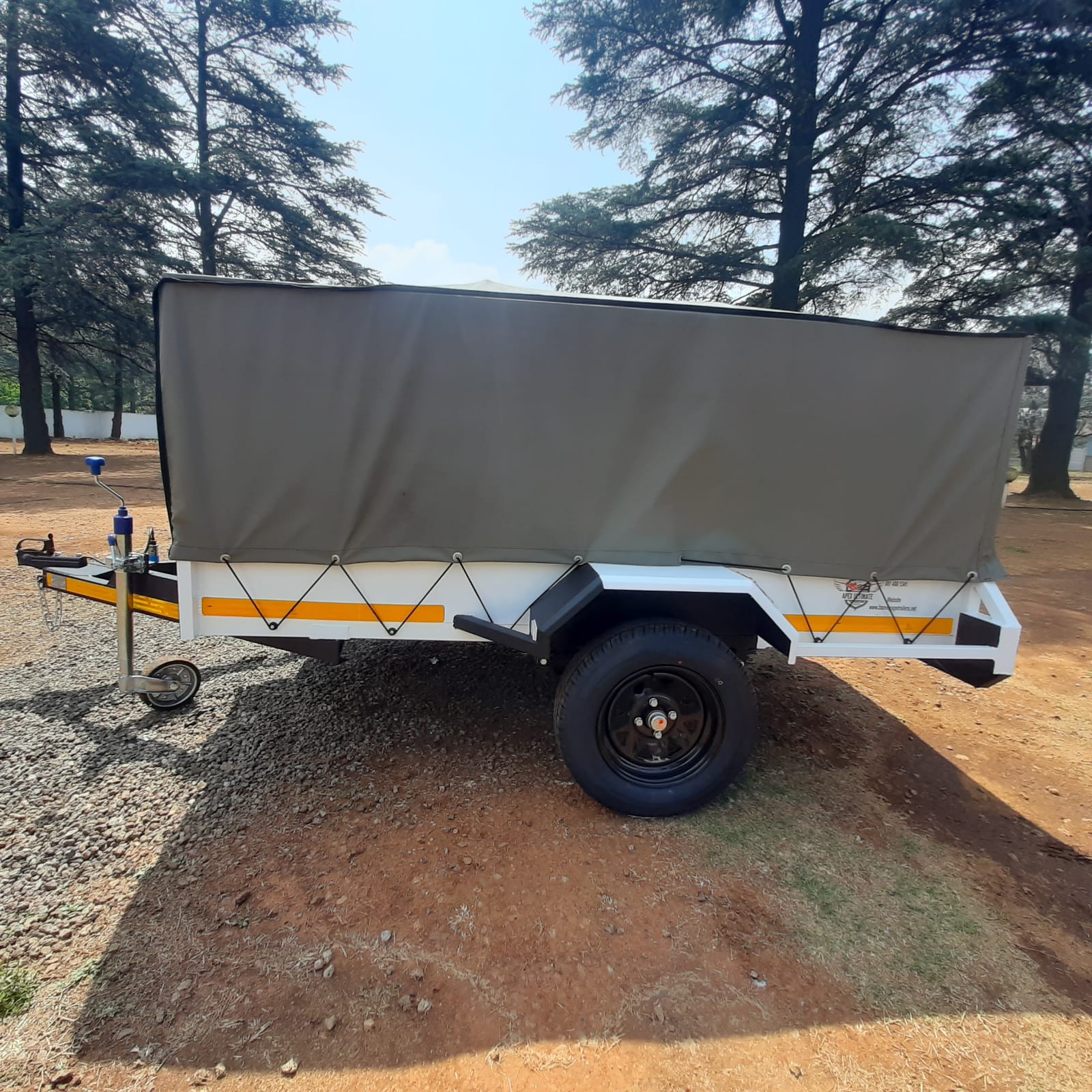 Apex Ultimate Trailers 2.4 meter x 1.3 meter x 750mm Utility with Tarpaulin Trailer