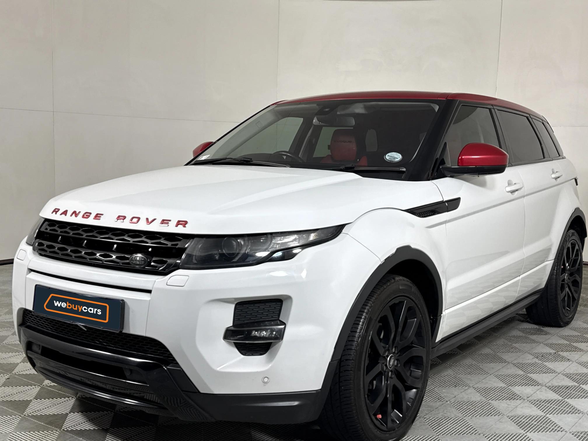 Used 2015 Land Rover Range Rover Evoque SD4 Dynamic SW1 Colour