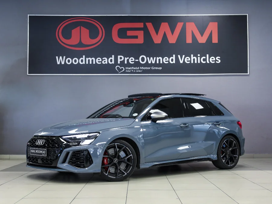 Used 2024 Audi RS3 Sportback quattro - GWM Haval Woodmead Used 2024 Audi RS3 Sportback quattro - GWM Haval Woodmead