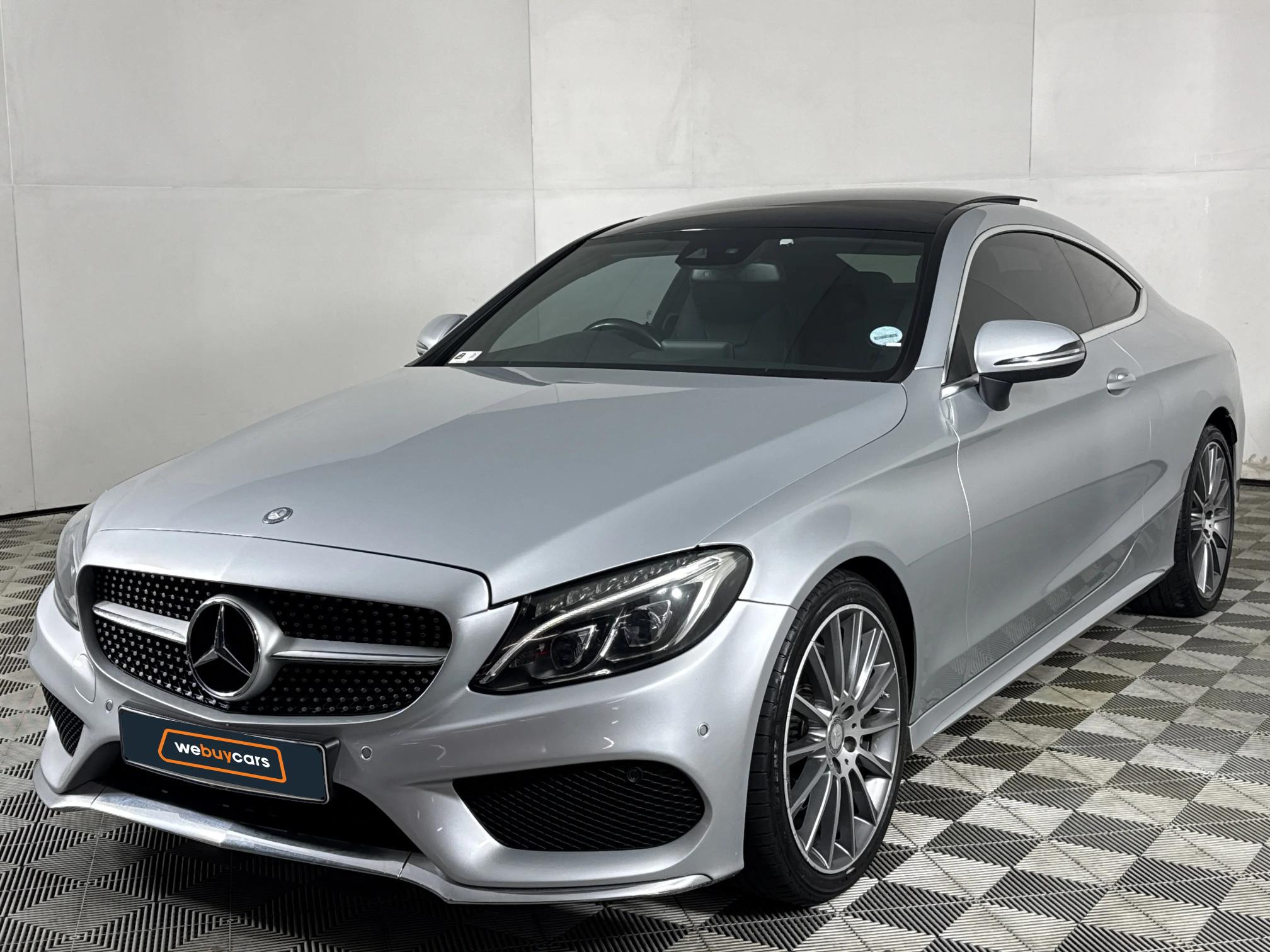 Used 2017 Mercedes-Benz C-Class C220d coupe AMG Line