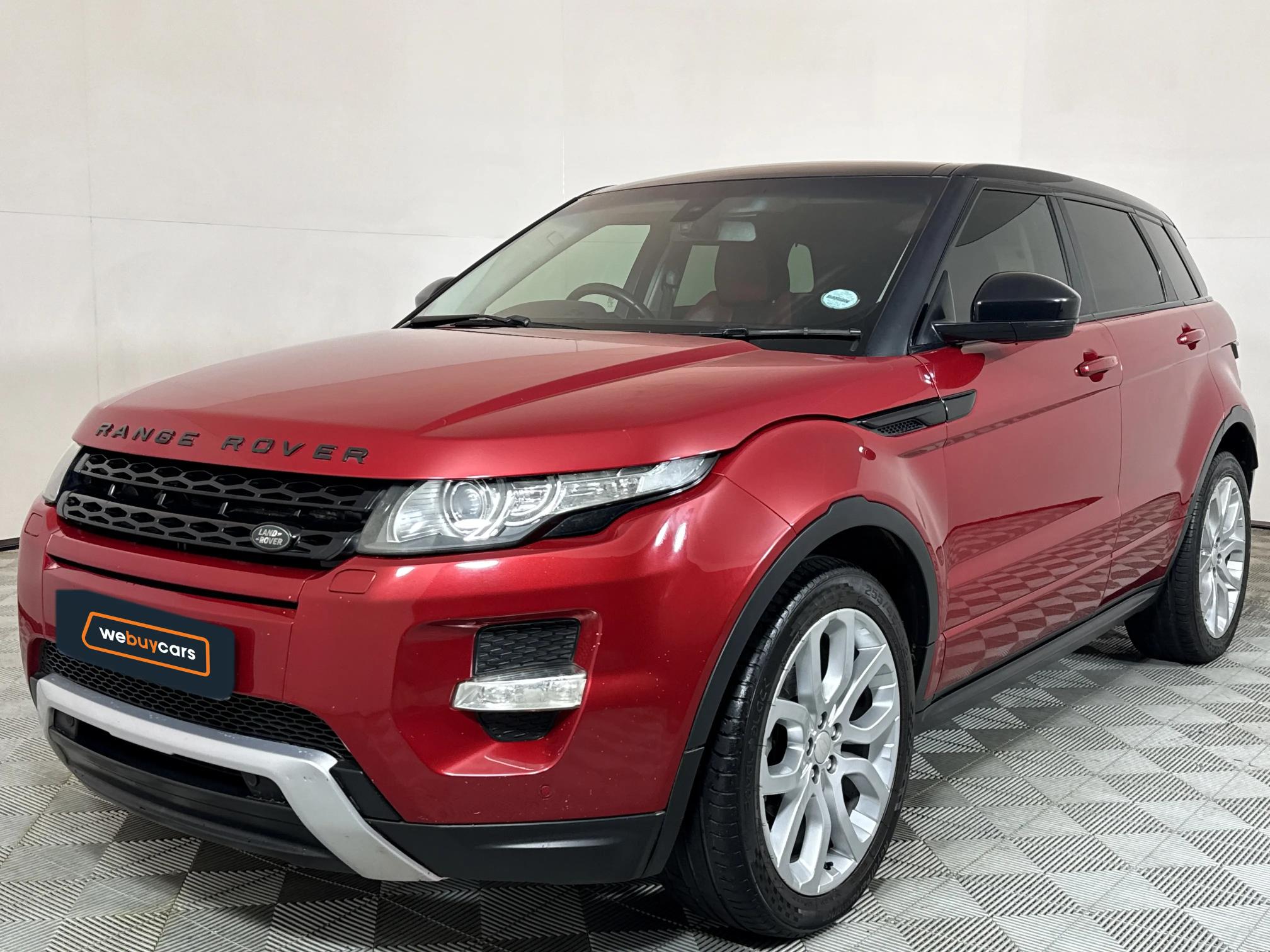 Used 2015 Land Rover Range Rover Evoque SD4 Dynamic SW1 Colour