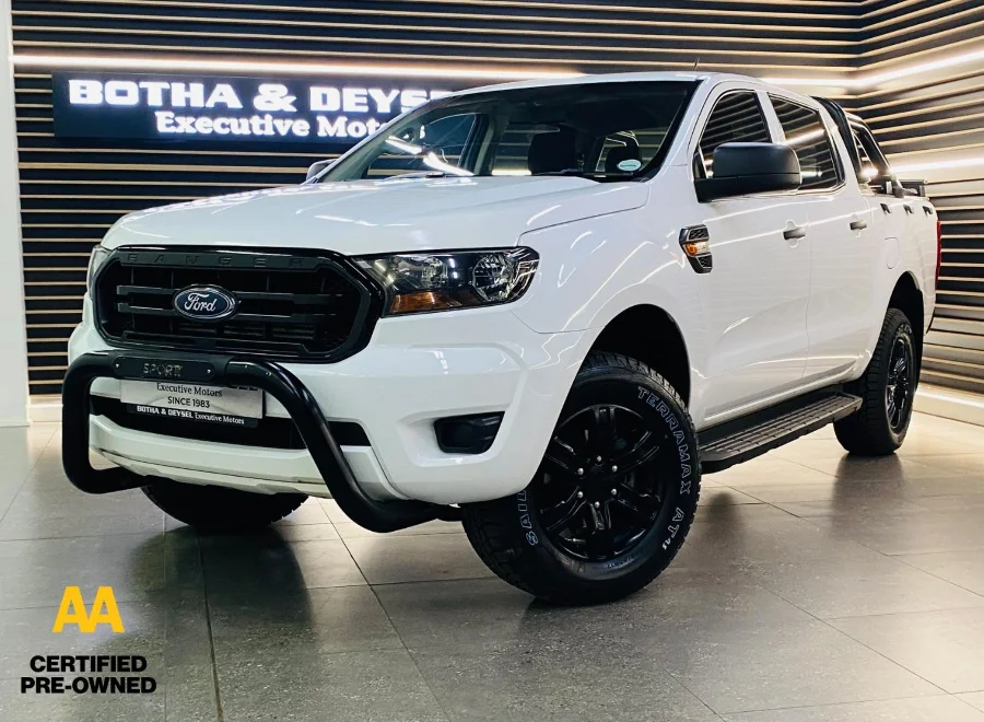 Used 2022 Ford Ranger 2.2TDCi double cab Hi-Rider XL Sport - BOTHA AND DEYSEL EXECUTIVE MOTORS Used 2022 Ford Ranger 2.2TDCi double cab Hi-Rider XL Sport - BOTHA AND DEYSEL EXECUTIVE MOTORS