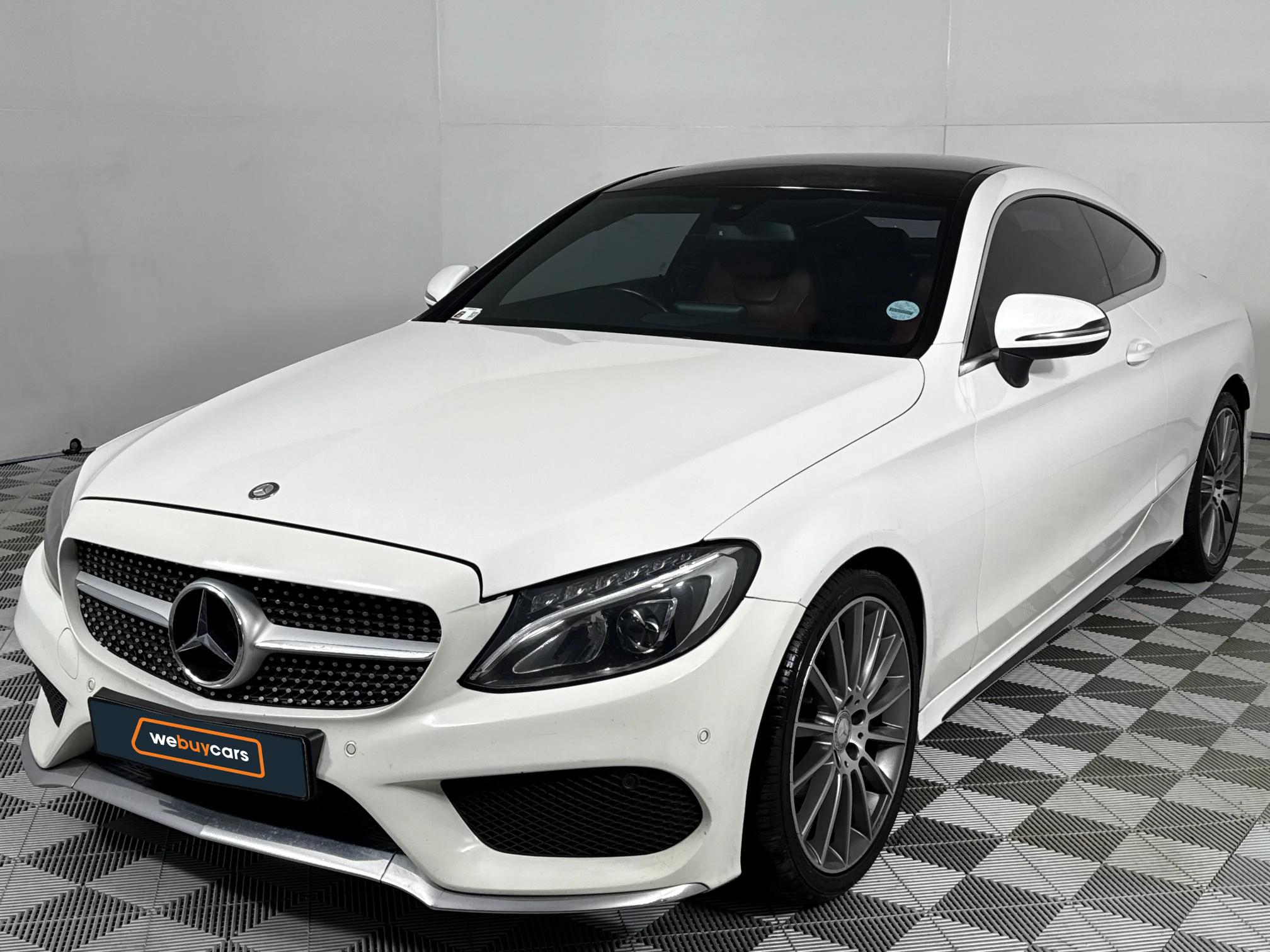 Used 2016 Mercedes-Benz C-Class C220d coupe AMG Line