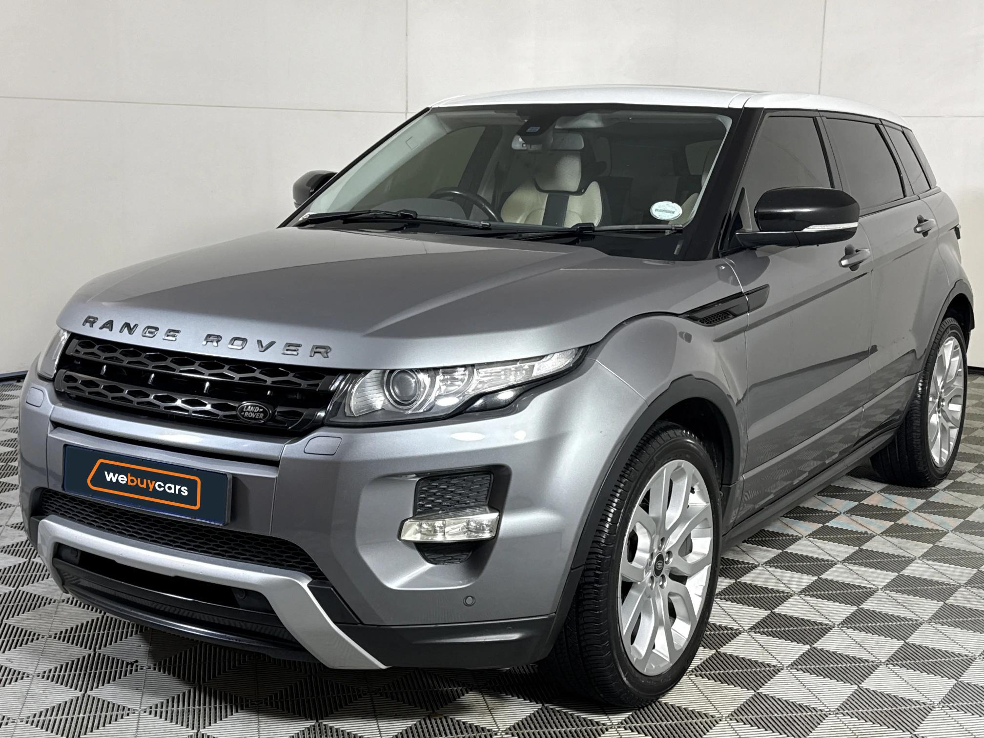Used 2012 Land Rover Range Rover Evoque SD4 Dynamic SW1 Colour
